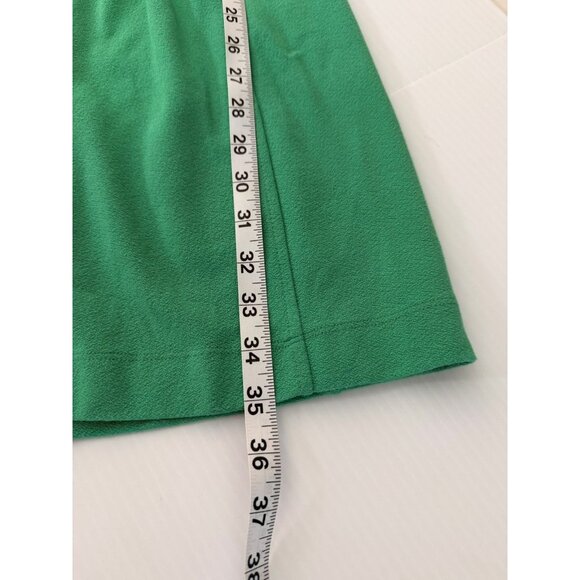 Aiko Green Sleeveless Sheath Dress Women’s Size Small Mesh Work Career Cocktail - Picture 11 of 14